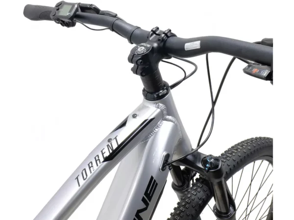 RockMachine Torrent e30-29 Electric Mountain Bike, Gloss Silver - M, L, XL Frames - Image 2